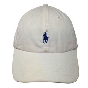 Polo Ralph Lauren Slideback Baseball Cap Beige One Size Adjustable Embroidered